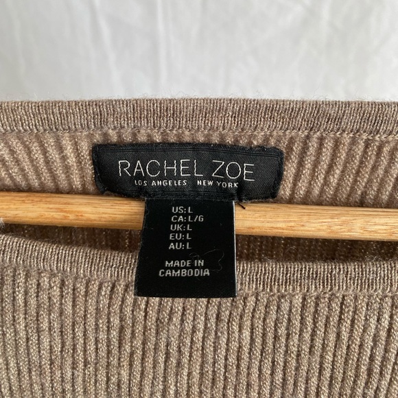 ✖️SOLD✖️ Rachel Zoe | ribbed merino wool sweater - Picture 5 of 14